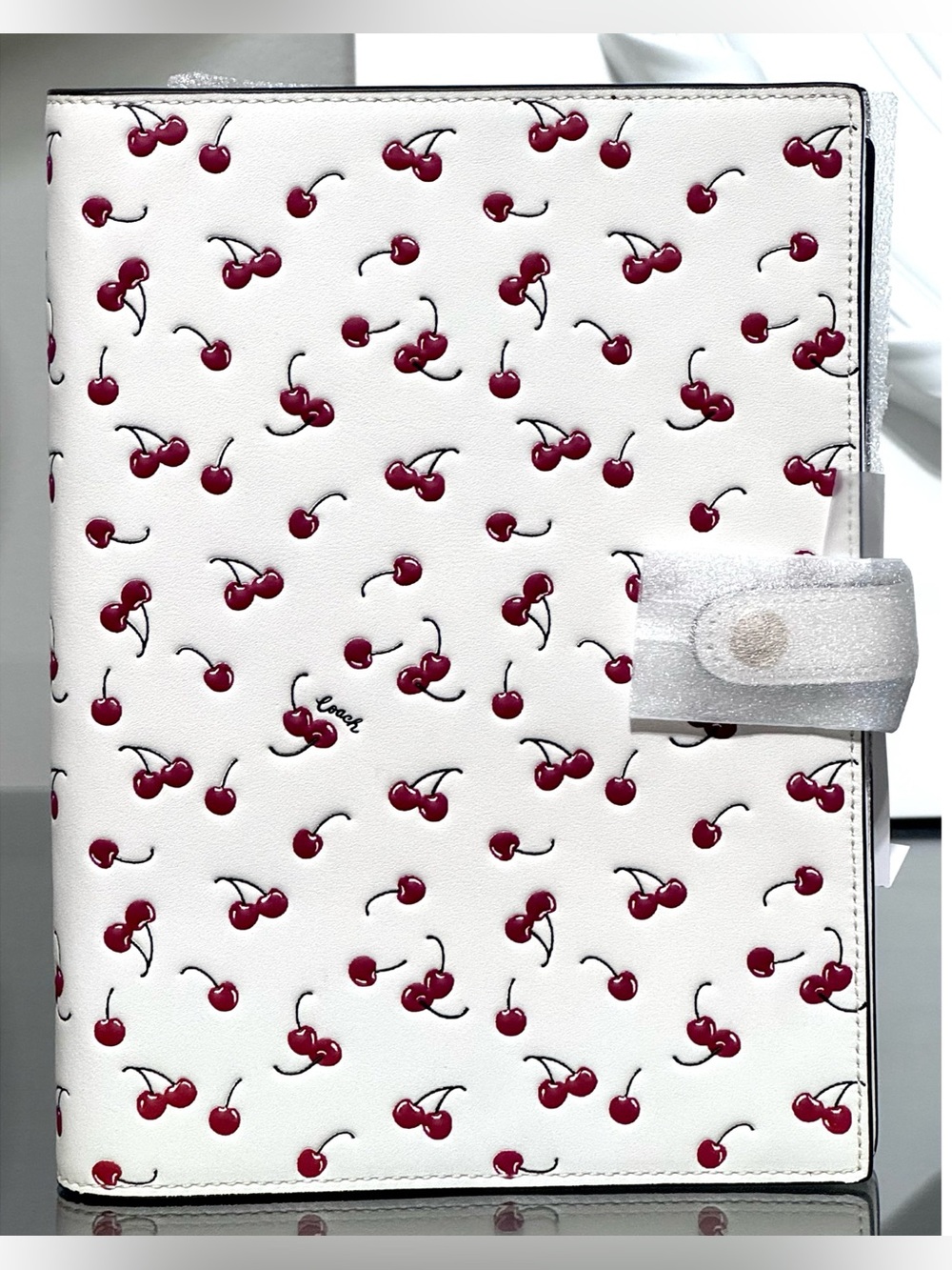 COACH‎ Notebook With CHERRY Print